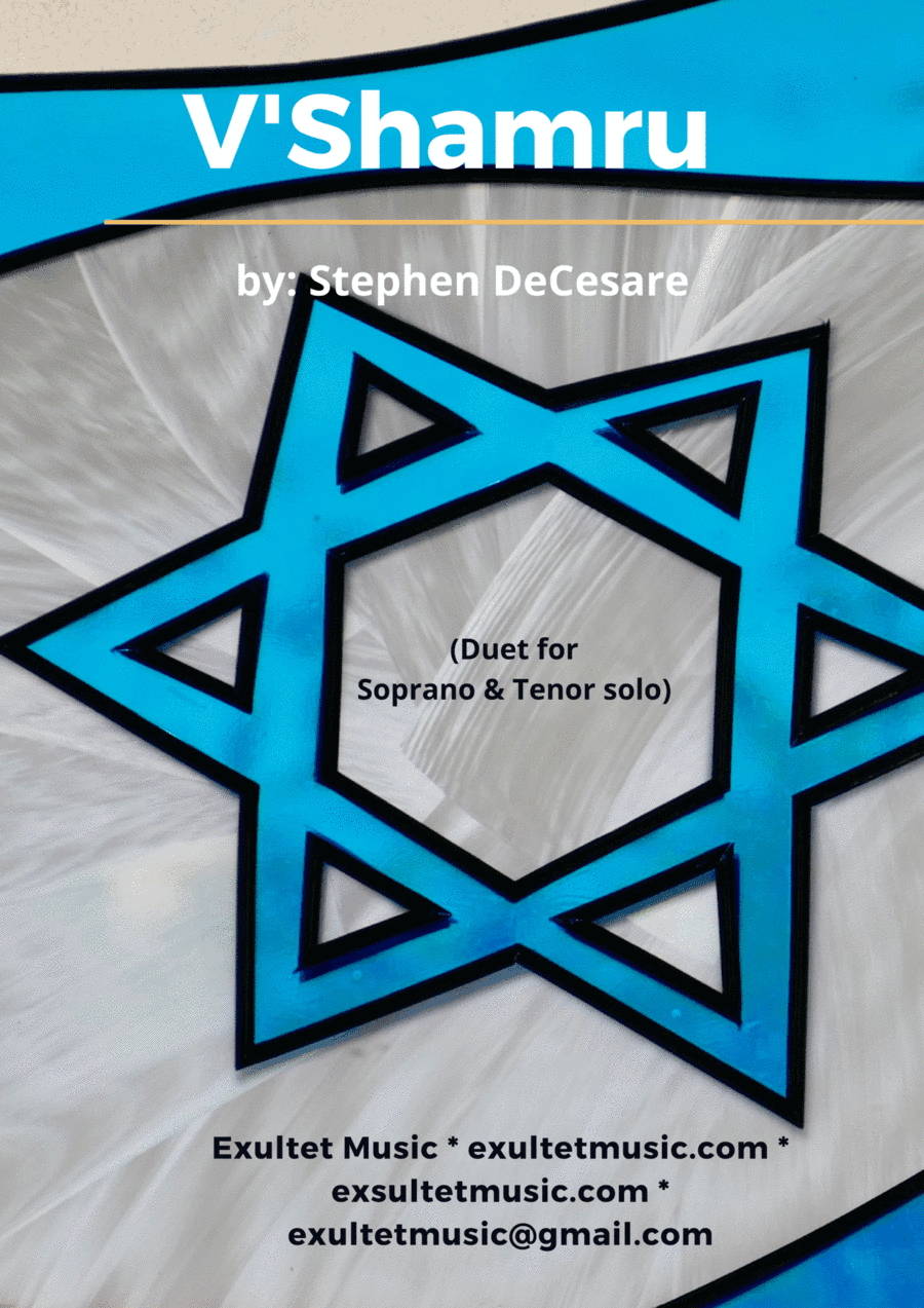 V'Shamru (Duet for Soprano and Tenor solo)
