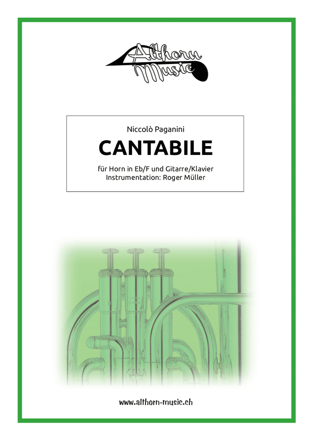 Cantabile (arr. Roger Müller)
