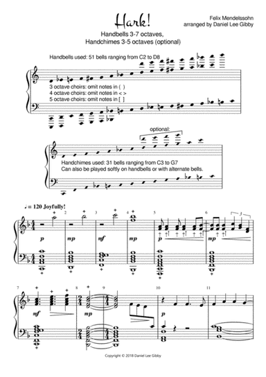 Hark! (Hark, the Herald Angels Sing) (arr. Daniel Lee Gibby)
