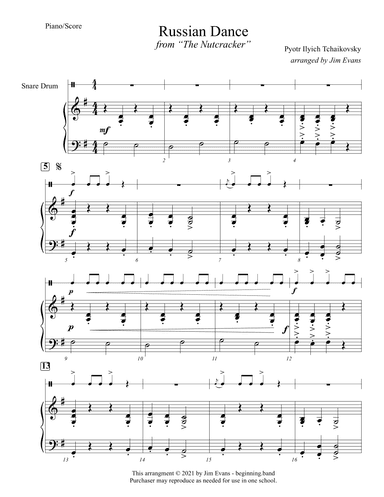 Russian Dance from "The Nutcracker" (arr. Jim Evans)