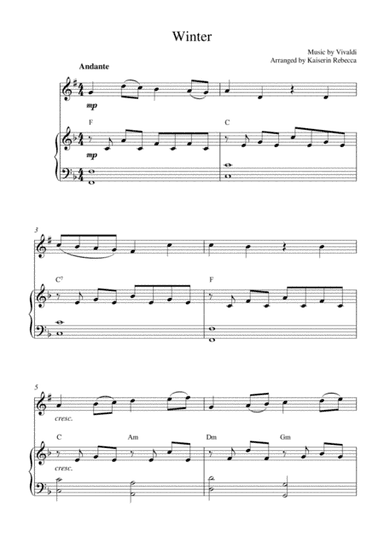 Winter (arr. Kaiserin Rebecca)
