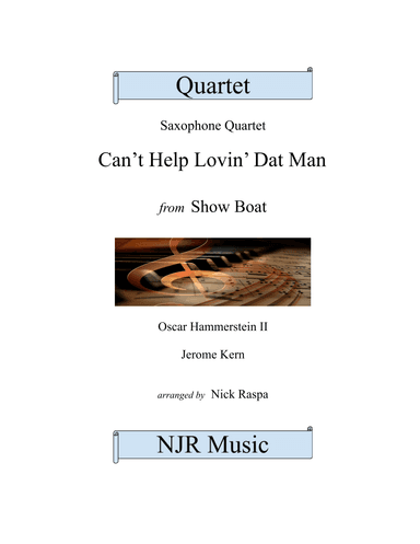 Can't Help Lovin' Dat Man (arr. Nick Raspa)