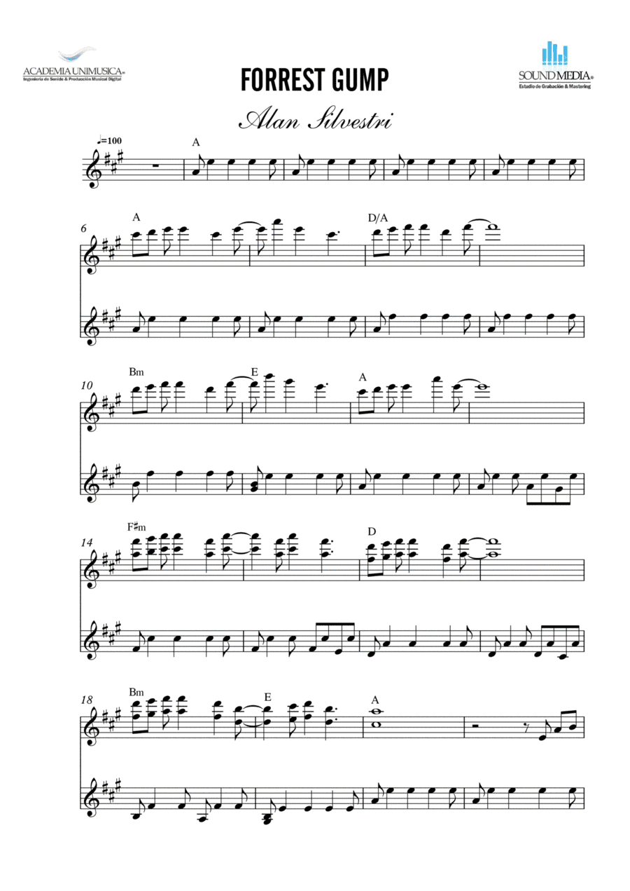 Forrest Gump Suite (arr. Academia Unimusica)