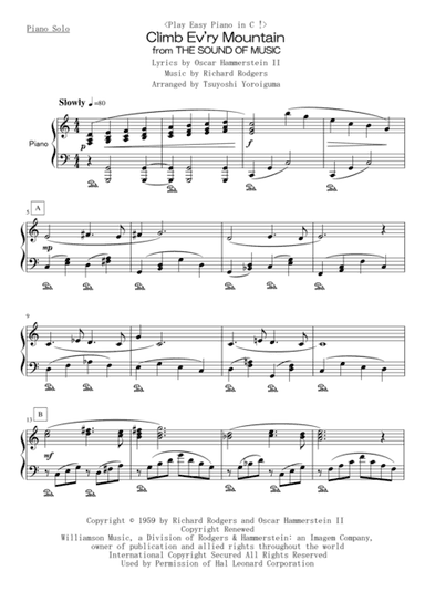 Climb Ev'ry Mountain (arr. Tsuyoshi Yoroiguma)