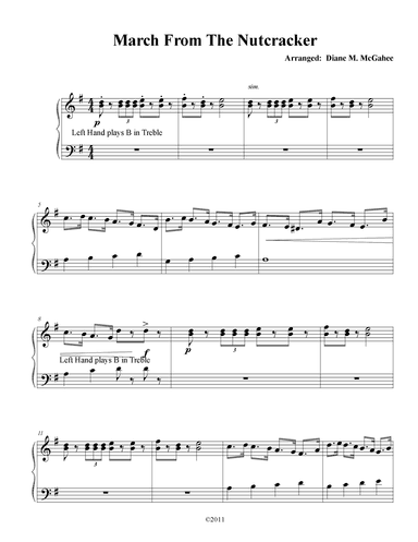 March (arr. Arranged by Diane M. McGahee)