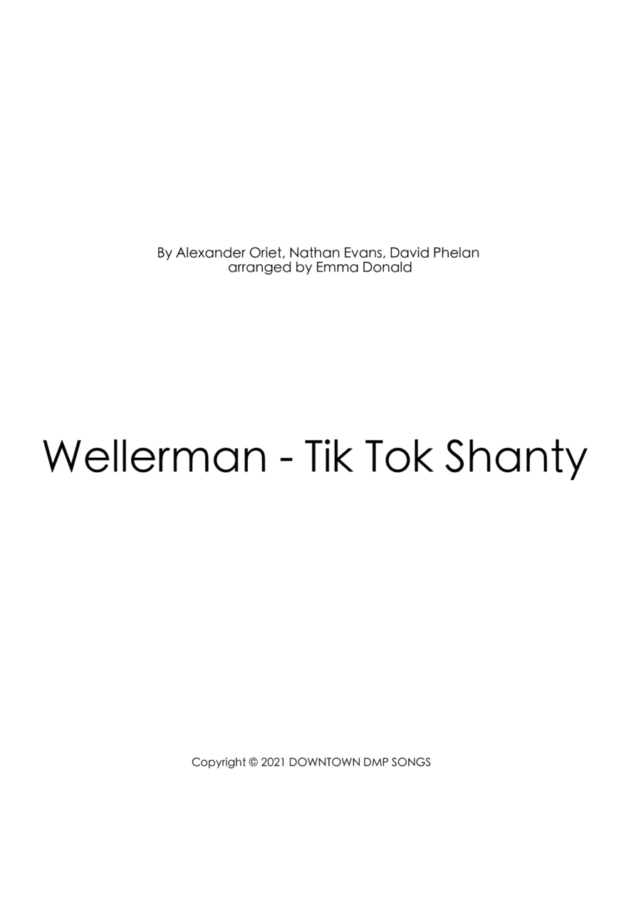 Wellerman (arr. Emma Donald)