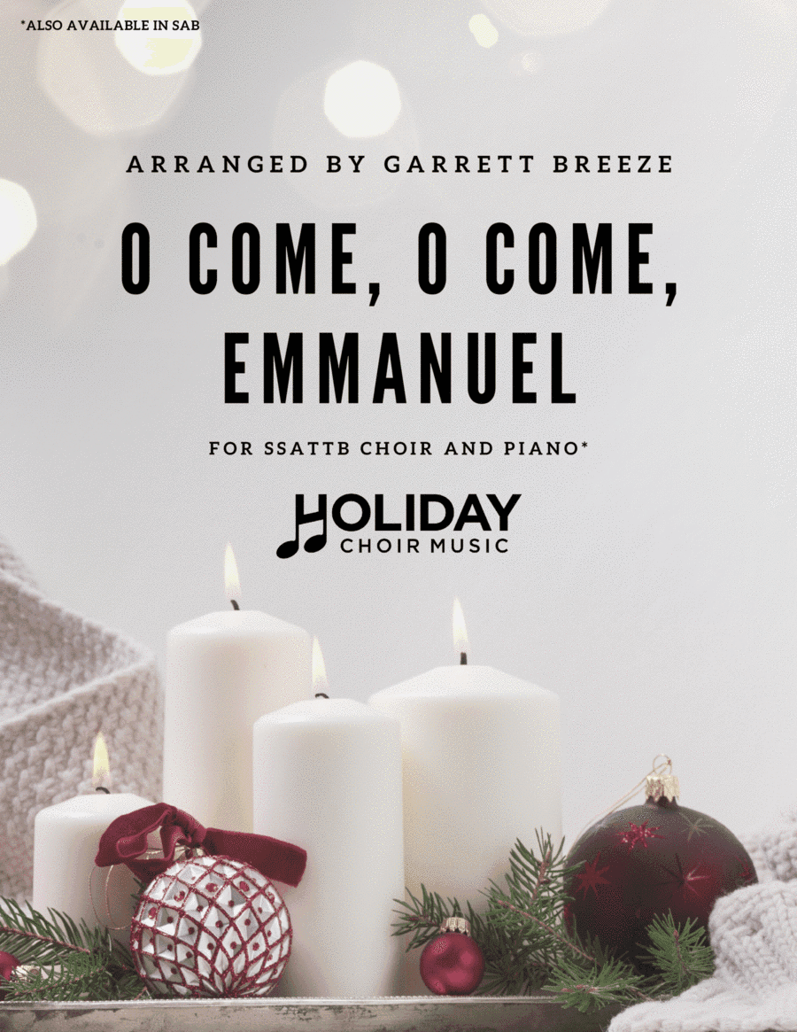 O Come, O Come, Emmanuel (SSATTB) (arr. Garrett Breeze)