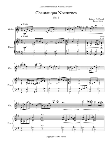 Chautauqua Nocturne #2