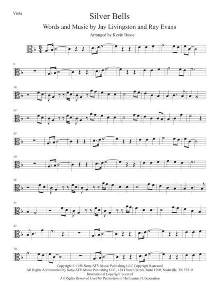 Silver Bells (arr. Kevin Busse)