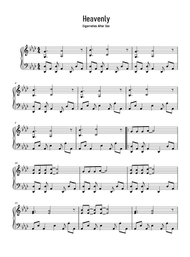 Heavenly (arr. eduardo)