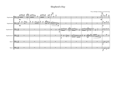 Shepherd's Hey (arr. David Lang)