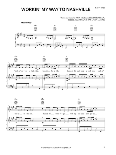 Workin' My Way to Nashville