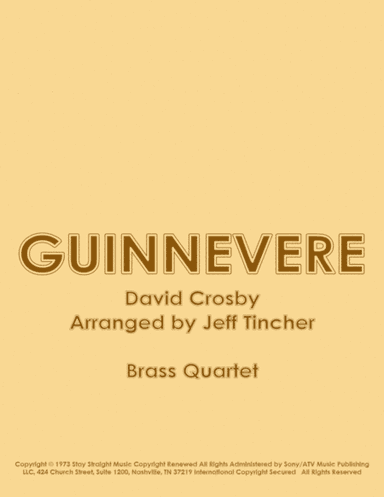 Guinnevere (arr. Jeff Tincher)