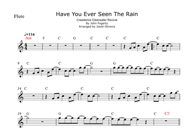 Have You Ever Seen The Rain? (arr. Josiel Oliveira)