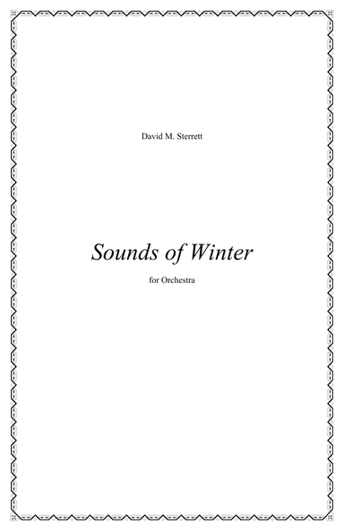 Sounds of Winter - Score Only