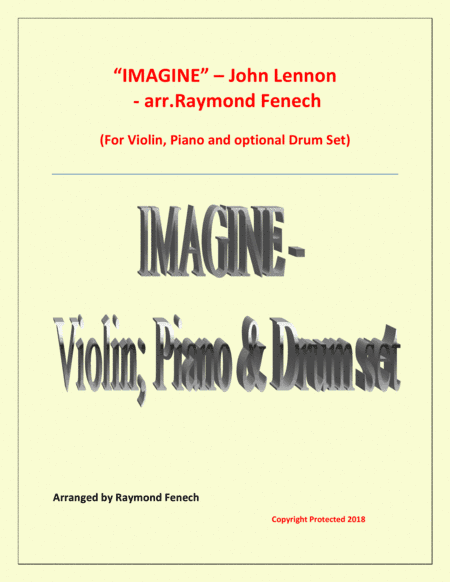 Imagine (arr. Raymond Fenech)