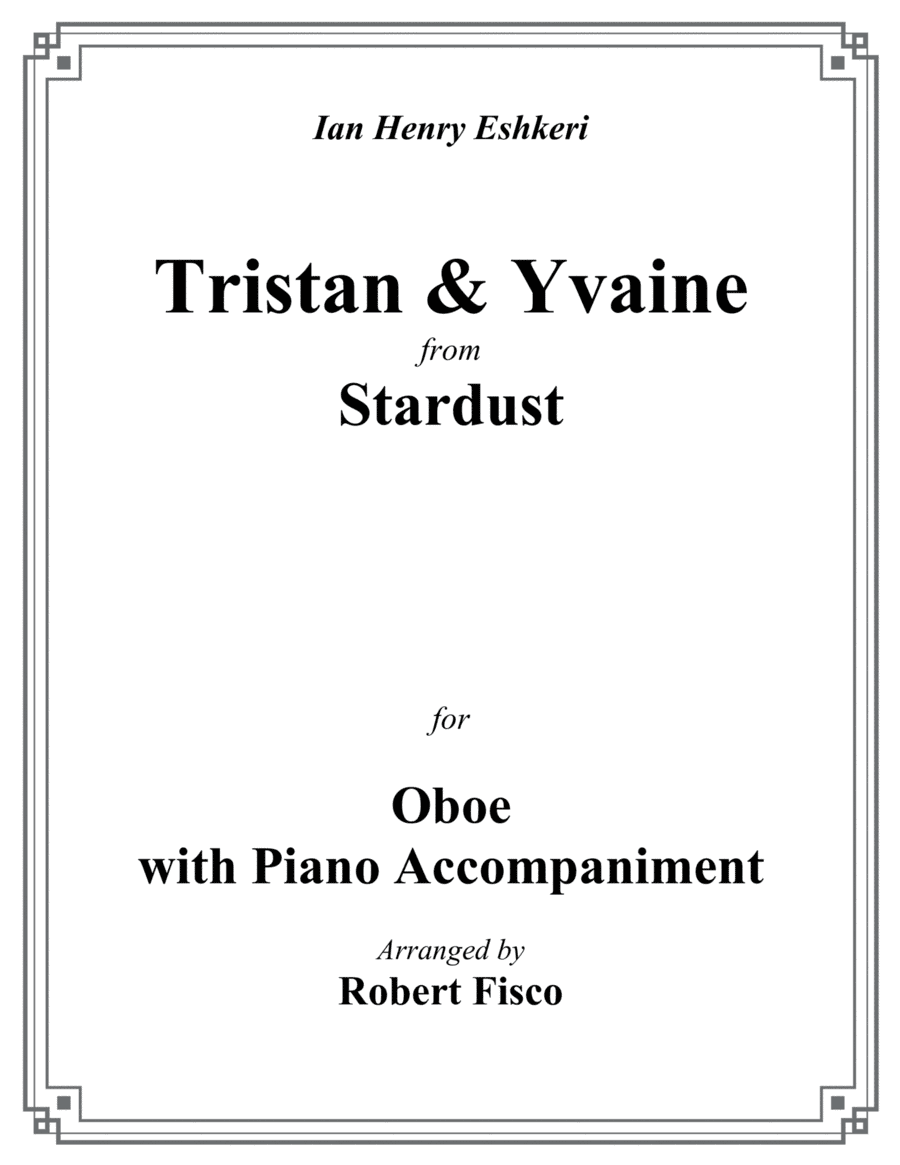 Tristan & Yvaine (arr. Robert Fisco)