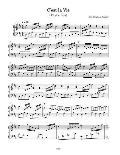 C'est la Vie (That's Life)