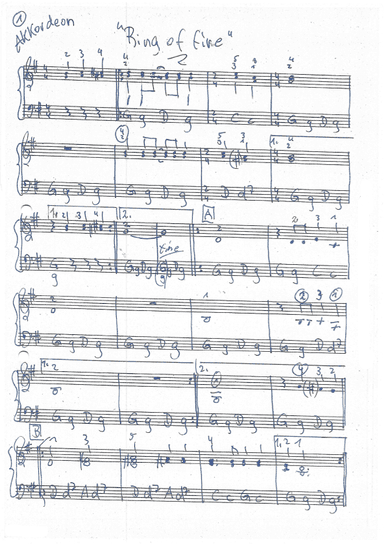 Ring Of Fire (arr. Theo Degler)
