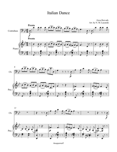 Italian Dance (arr. Nick Lacanski)