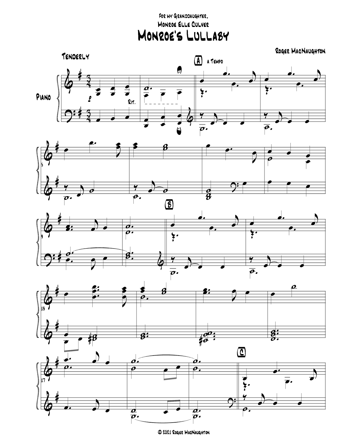Monroe's Lullaby