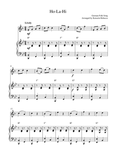 Ho-La-Hi (arr. Kaiserin Rebecca)