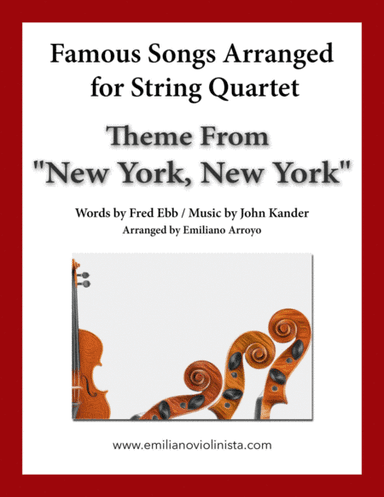 Theme From "New York, New York" (arr. Emiliano Arroyo)