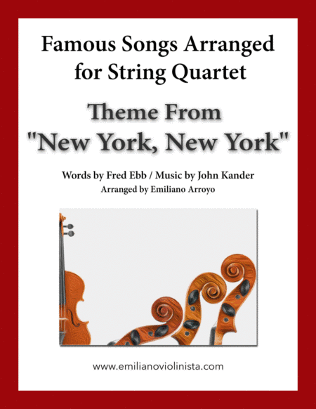 Theme From "New York, New York" (arr. Emiliano Arroyo)