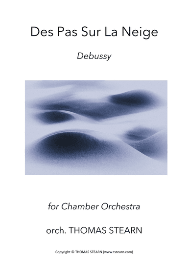 Des Pas Sur La Neige (arr. Thomas Stearn)