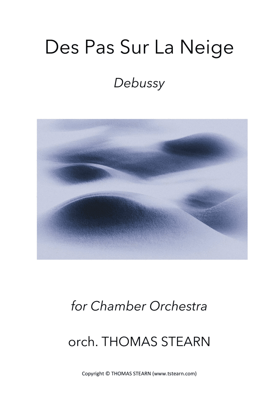 Des Pas Sur La Neige (arr. Thomas Stearn)