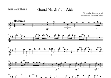 Grand March from Aida (arr. Zachary Corbett)