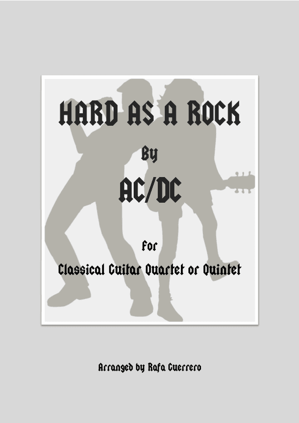 Hard As A Rock (arr. Rafa Guerrero)