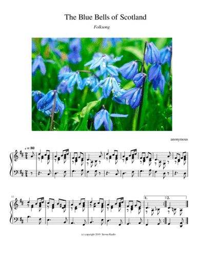 The Blue Bells of Scotland (arr. S. M. Kudlo)