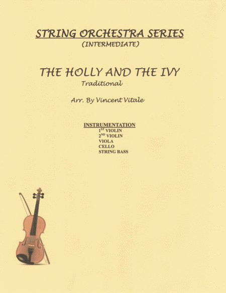 THE HOLLY AND THE IVY (arr. Vincent Vitale)
