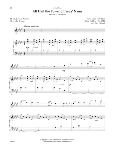 All Hail the Power of Jesus' Name (arr. Peter Hilliard)