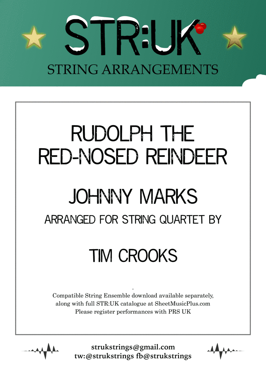 Rudolph The Red-nosed Reindeer (arr. Tim Crooks)