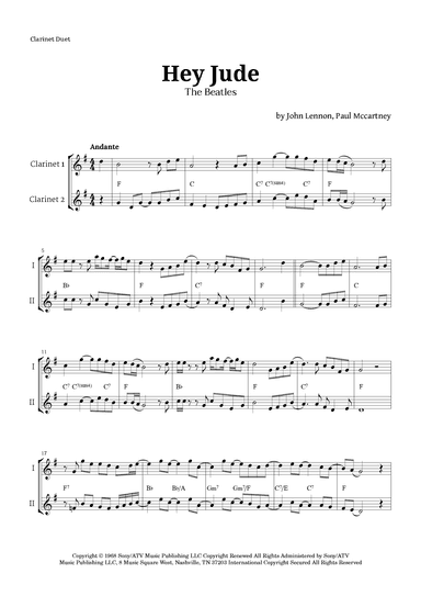 Hey Jude (arr. Langanho)