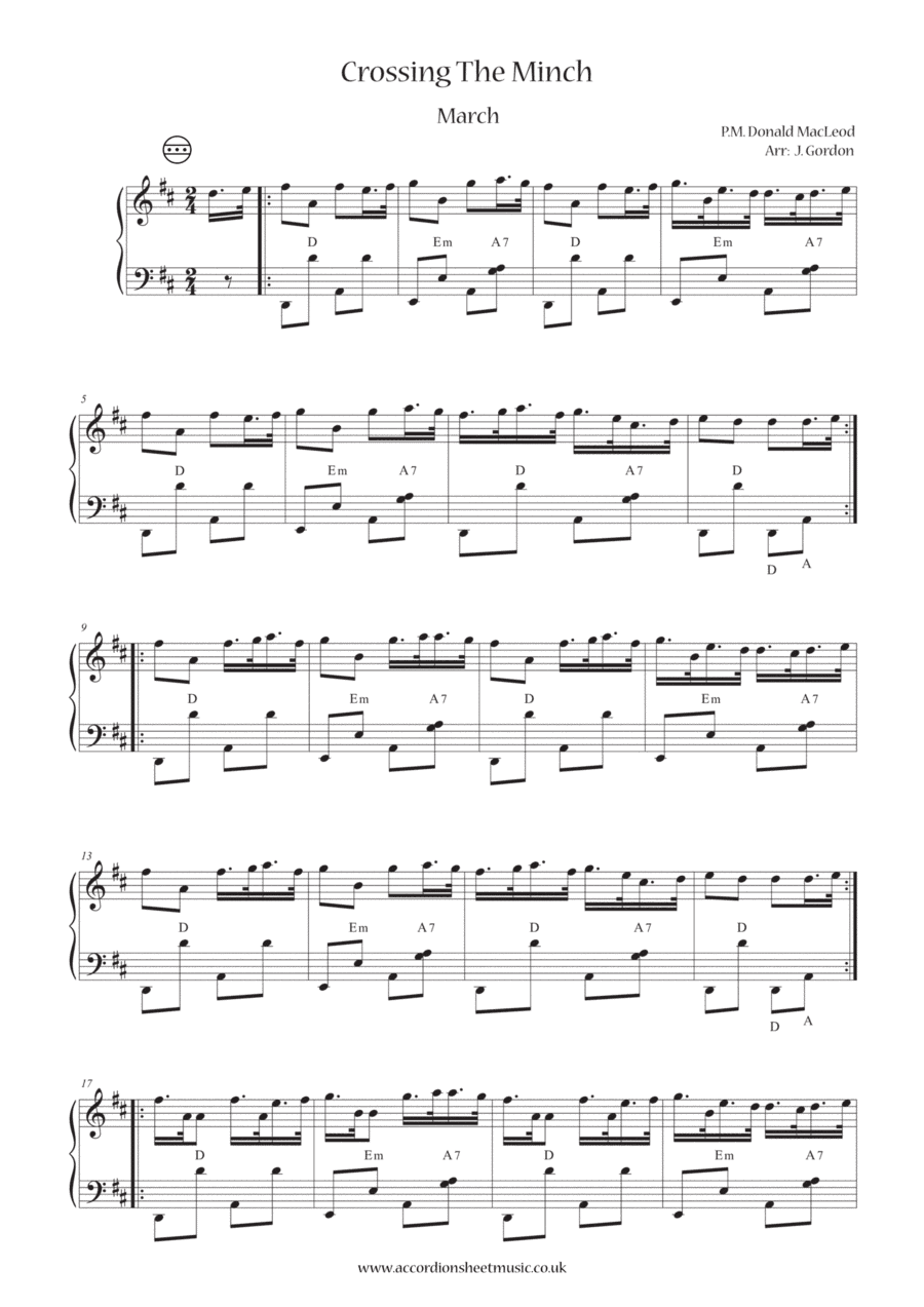 Crossing The Minch (arr. Julia Gordon)