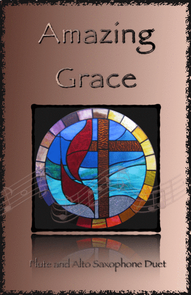 Amazing Grace, Gospel style for Flute and Alto Saxophone Duet (arr. David McKeown)