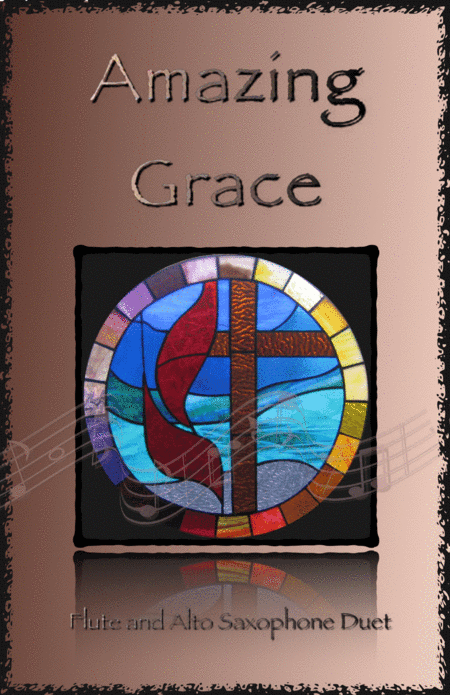 Amazing Grace, Gospel style for Flute and Alto Saxophone Duet (arr. David McKeown)