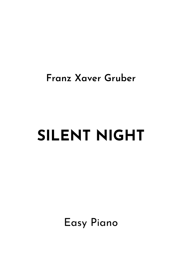 Silent Night (arr. Jireh J.)