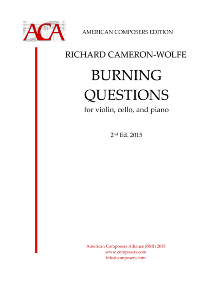 [Cameron-Wolfe] Burning Questions