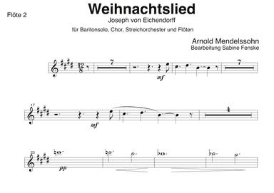 Weihnachtslied (arr. Sabine Fenske)