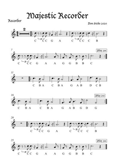Majestic Recorder