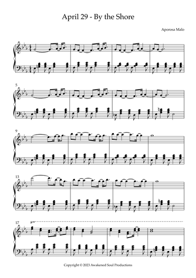 April 29 - By the Shore