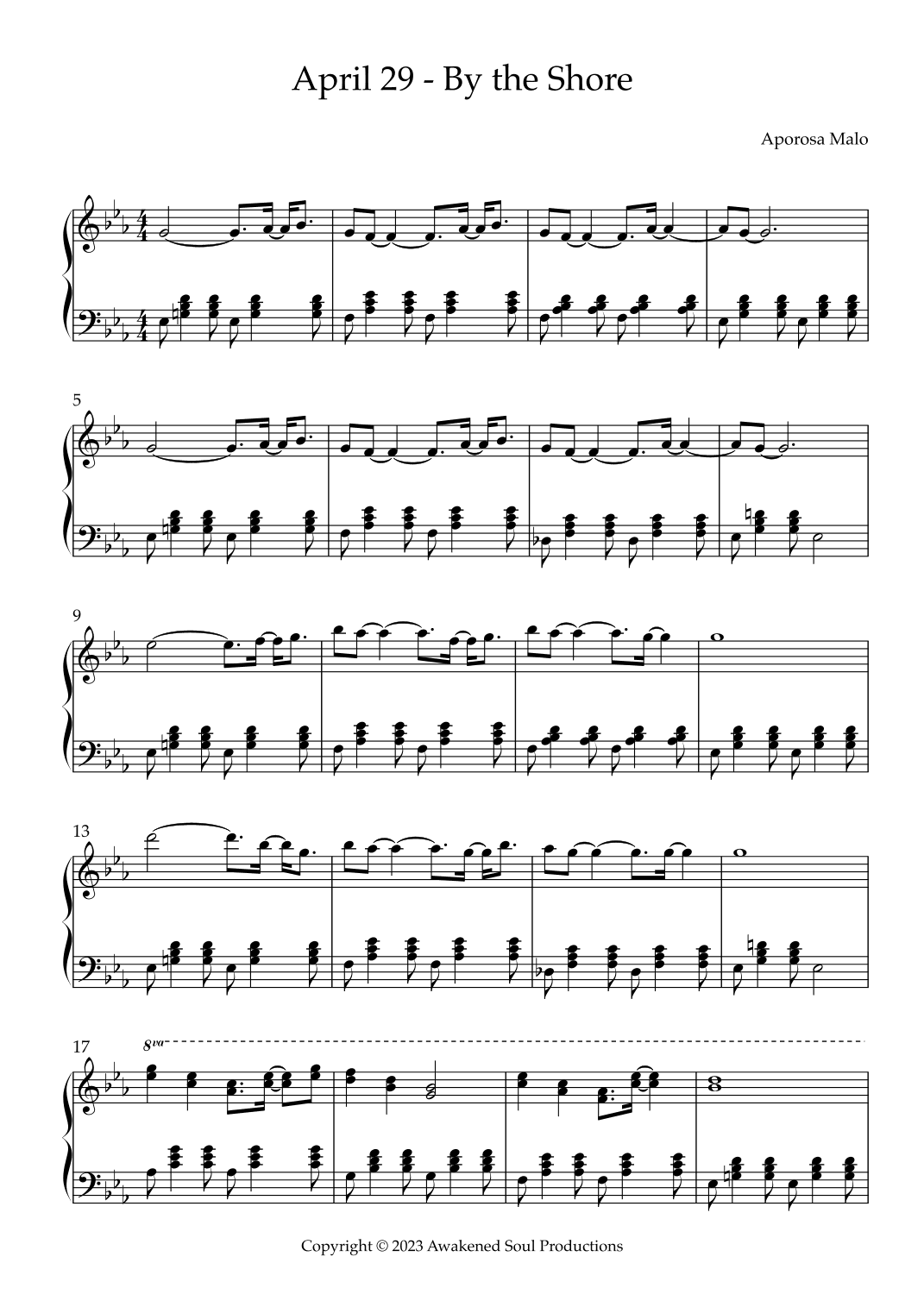 April 29 - By the Shore