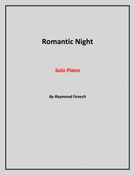 Romantic Night - Solo Piano