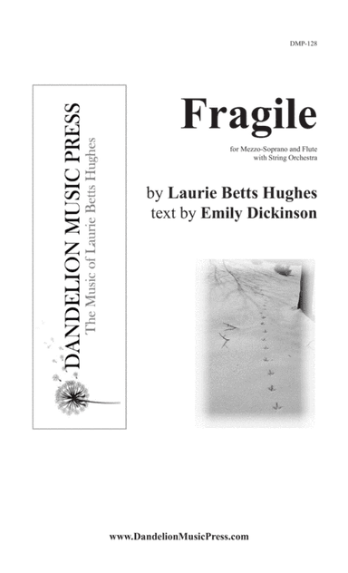 Fragile [Mezzo, Flute, String Orchestra]