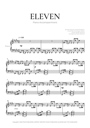 Eleven (arr. Pedro Merendi)