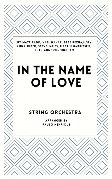 In The Name Of Love (arr. Paulo Henrique)